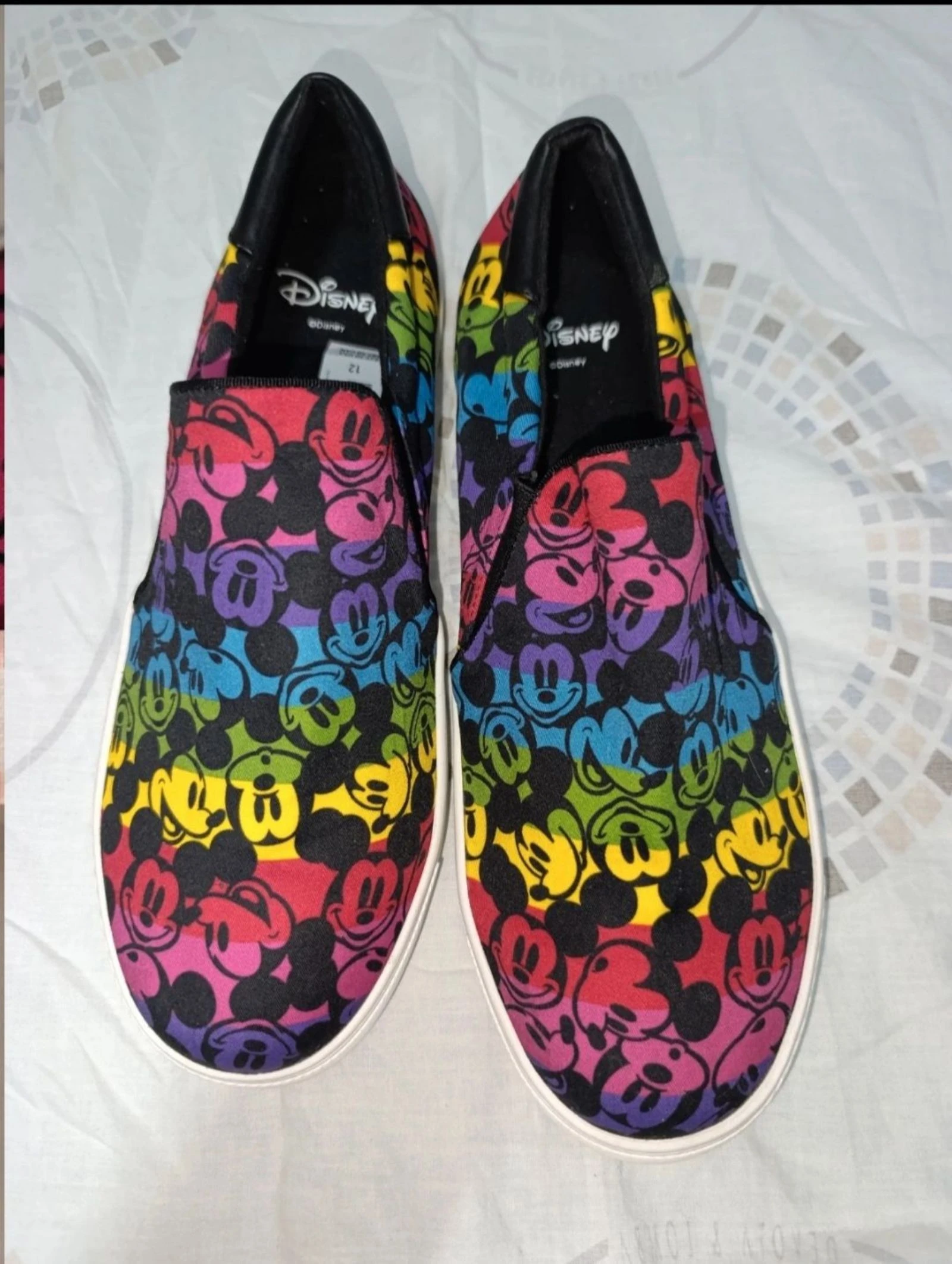 Sneakers Torrid & Mickey Mouse Rainbow Slip On 44.5EUR/12US